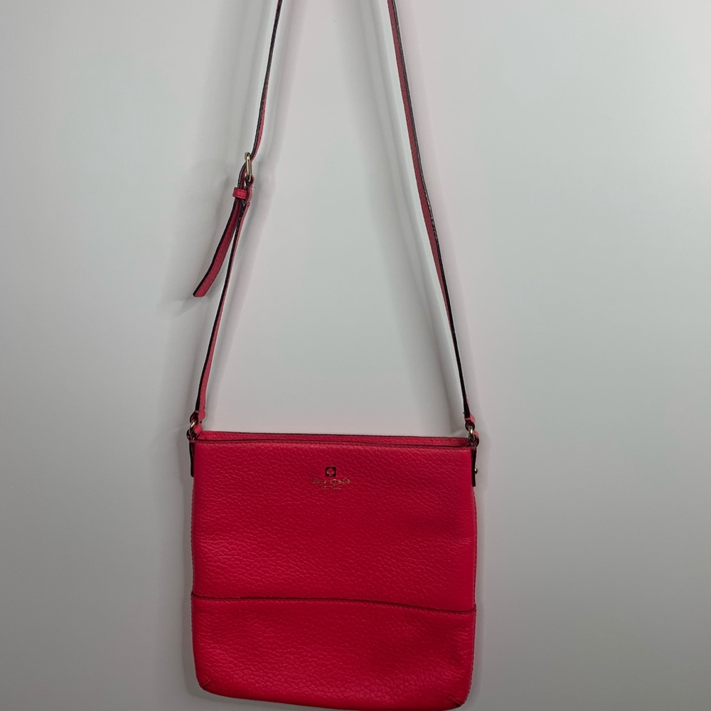 Kate Spade Crossbody Purse Leather adjust strap